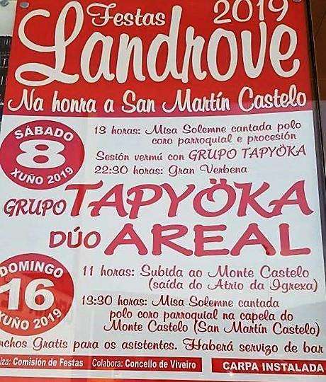 San Martín Castelo de Landrove en Viveiro