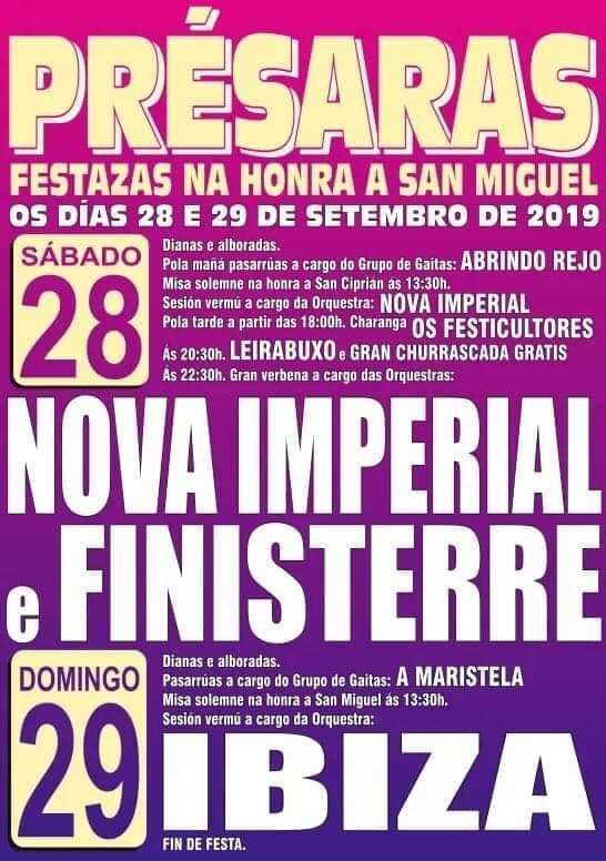 San Miguel de Présaras en Vilasantar