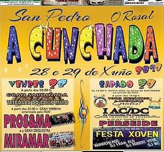 Fechas, información, programa, cartel, imágenes, mapa y ubicación de San Pedro da Cunchada  (2024)  en  O Rosal