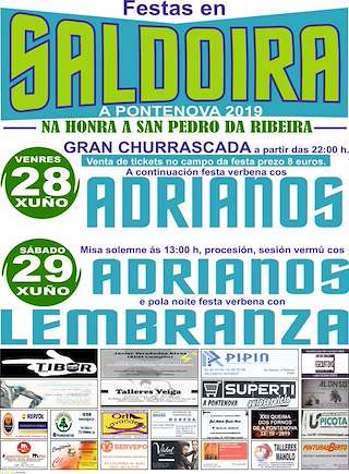 Fechas, información, programa, cartel, imágenes, mapa y ubicación de San Pedro da Ribeira de Saldoira (2024)  en  A Pontenova