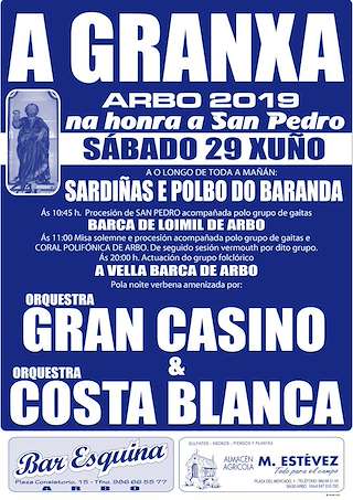 Fechas, información, programa, cartel, imágenes, mapa y ubicación de San Pedro de A Granxa (2024)  en  Arbo
