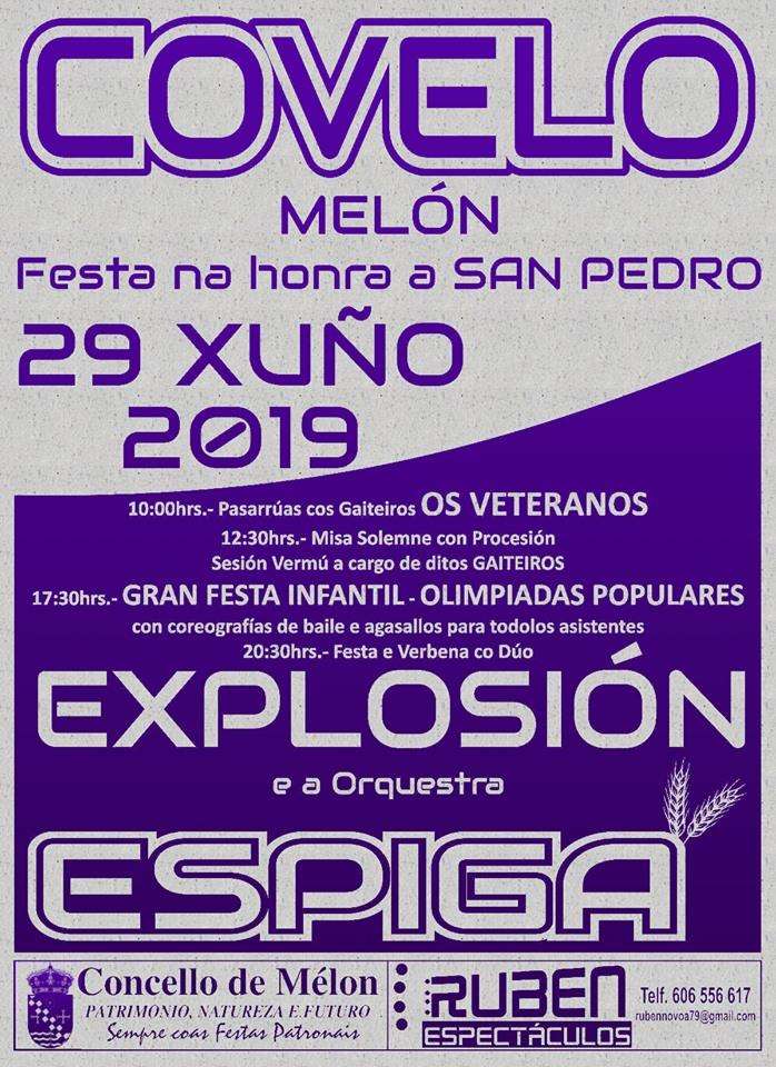 San Pedro de Covelo (2024) en Melón