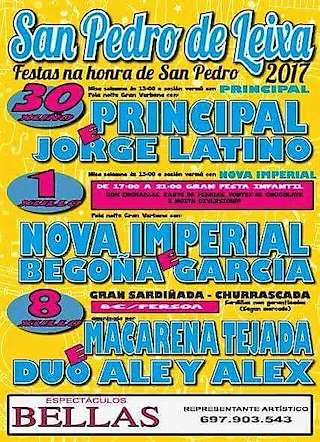 Fechas, información, programa, cartel, imágenes, mapa y ubicación de San Pedro de Leixa (2024)  en  Ferrol