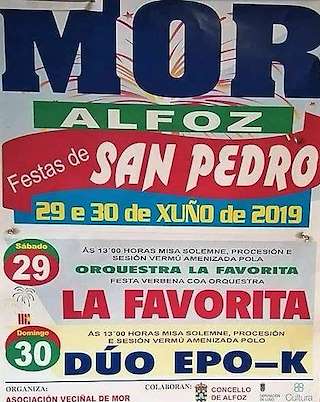 Fechas, información, programa, cartel, imágenes, mapa y ubicación de San Pedro de Mor (2024)  en  Alfoz