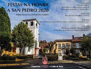 Fechas, información, programa, cartel, imágenes, mapa y ubicación de San Pedro de Ponte do Porto (2024)  en  Camariñas