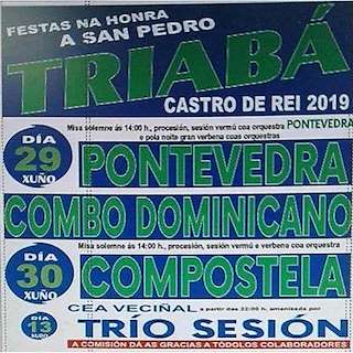 Fechas, información, programa, cartel, imágenes, mapa y ubicación de San Pedro de Triabá (2024)  en  Castro de Rei