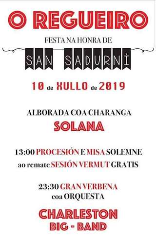 Fechas, información, programa, cartel, imágenes, mapa y ubicación de San Pedro e San Sadurnín de O Regueiro (2024)  en  Boborás