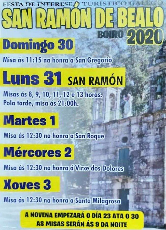San Ramón de Bealo en Boiro