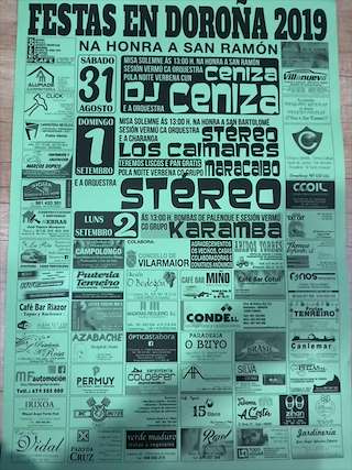 Fechas, información, programa, cartel, imágenes, mapa y ubicación de San Ramón de Doroña  en  Vilarmaior