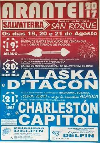 Fechas, información, programa, cartel, imágenes, mapa y ubicación de San Roque de Arantei  en  Salvaterra do Miño
