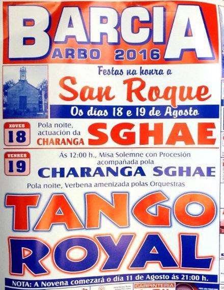 San Roque de Barcia en Arbo