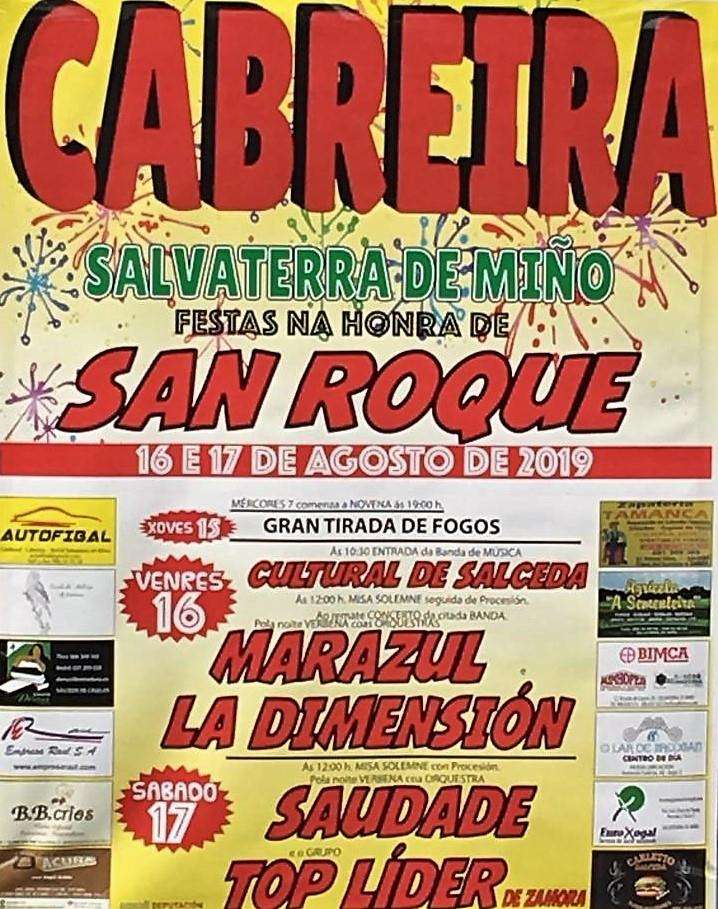 San Roque de Cabreira en Salvaterra do Miño