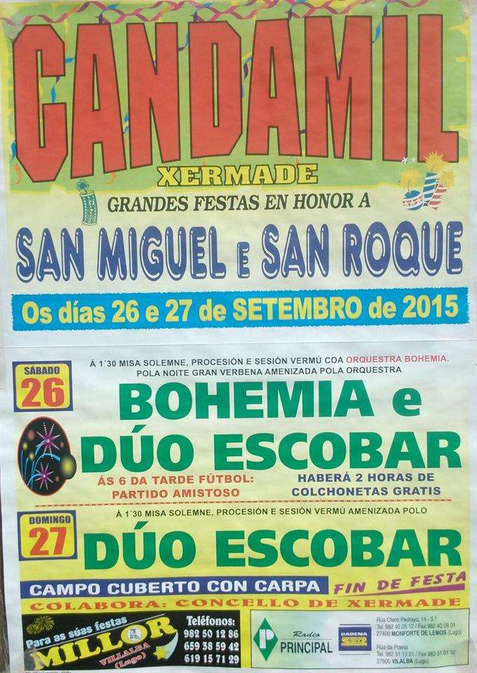 San Roque de Candamil en Xermade