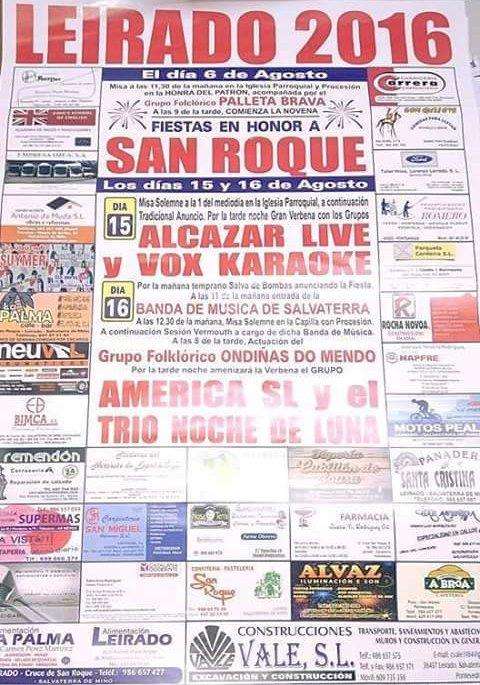 San Roque de Leirado en Salvaterra do Miño