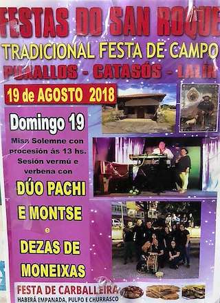 Fechas, información, programa, cartel, imágenes, mapa y ubicación de San Roque de Puxallos   en  Lalín