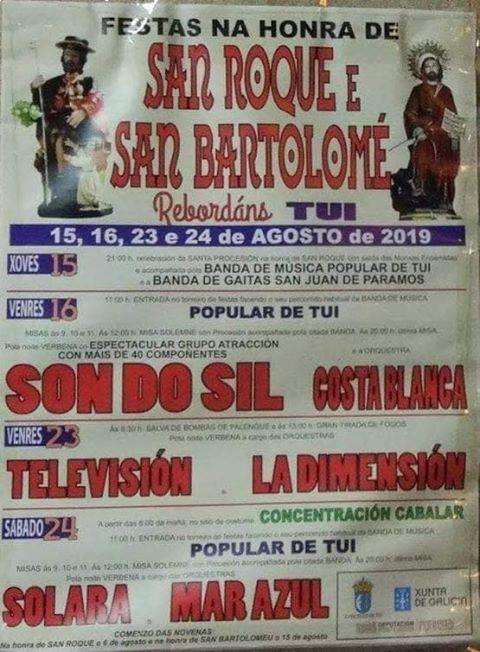 San Roque y San Bartolomeu de Rebordáns en Tui