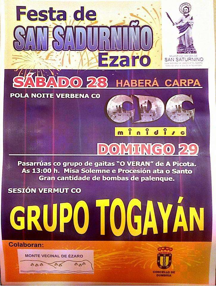 San Sadurniño de Ézaro en Dumbría