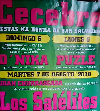 Fechas, información, programa, cartel, imágenes, mapa y ubicación de San Salvador de Cecebre (2024)  en  Cambre