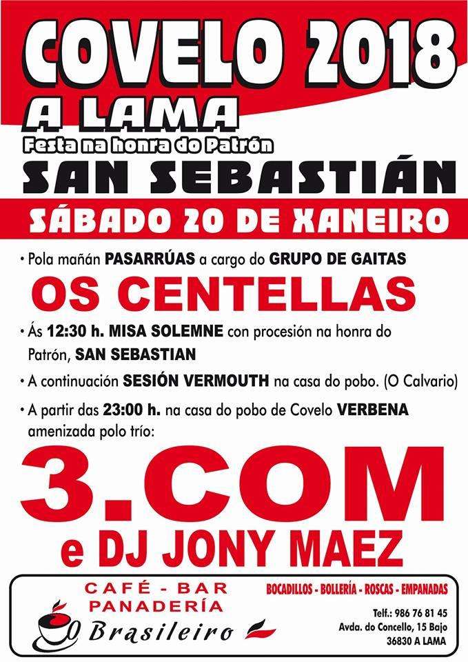 San Sebastián de Covelo  en A Lama