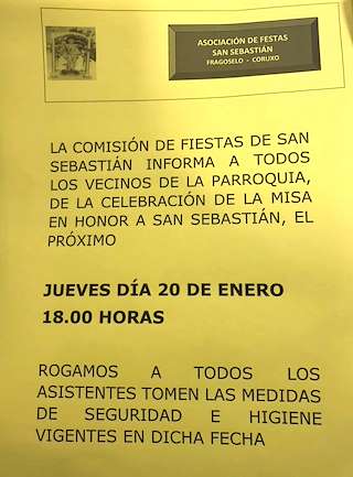Fechas, información, programa, cartel, imágenes, mapa y ubicación de San Sebastián de Fragoselo  en  Vigo