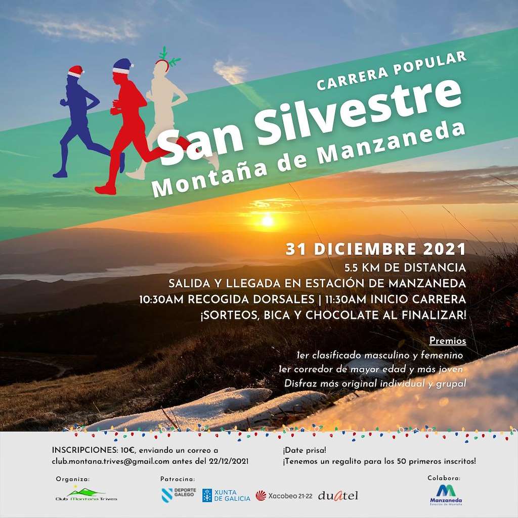 San Silvestre Montaña de Manzaneda (2024) en A Pobra de Trives
