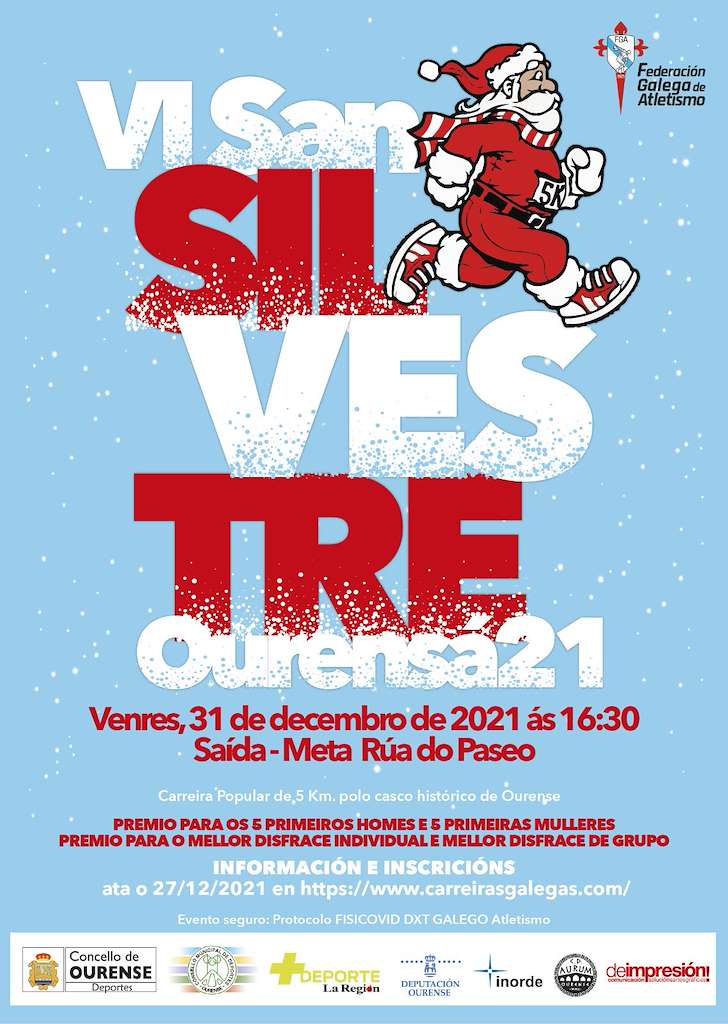 VIII San Silvestre Ourensá (2024) en Ourense