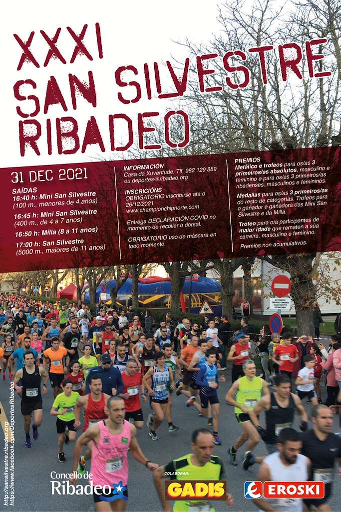 XXXIII San Silvestre (2024) en Ribadeo