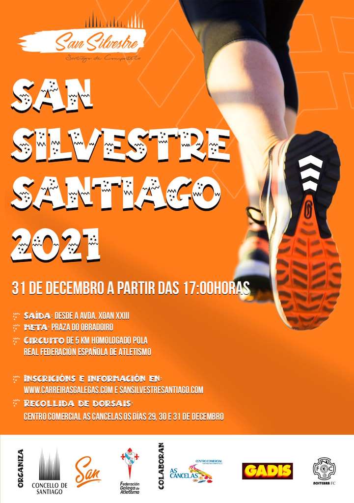 X San Silvestre (2024) en Santiago de Compostela