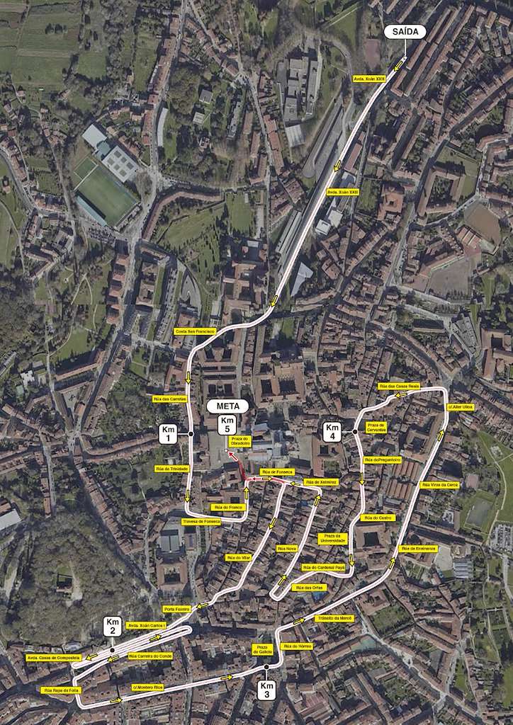 X San Silvestre (2024) en Santiago de Compostela