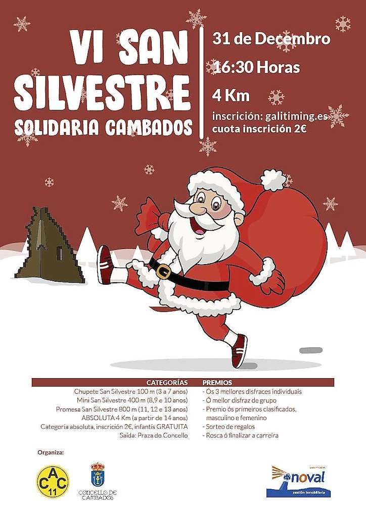 VIII San Silvestre Solidaria (2024) en Cambados