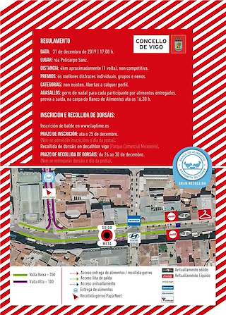 Fechas, información, programa, cartel, imágenes, mapa y ubicación de San Silvestre (2024)  en  Vigo