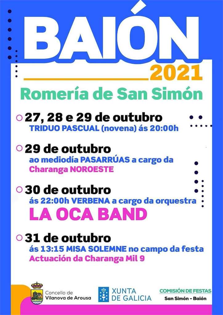 San Simón de Baión en Vilanova de Arousa