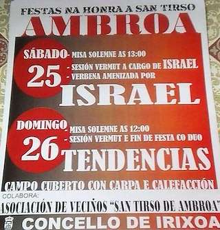 Fechas, información, programa, cartel, imágenes, mapa y ubicación de San Tirso de Ambroa  en  Irixoa