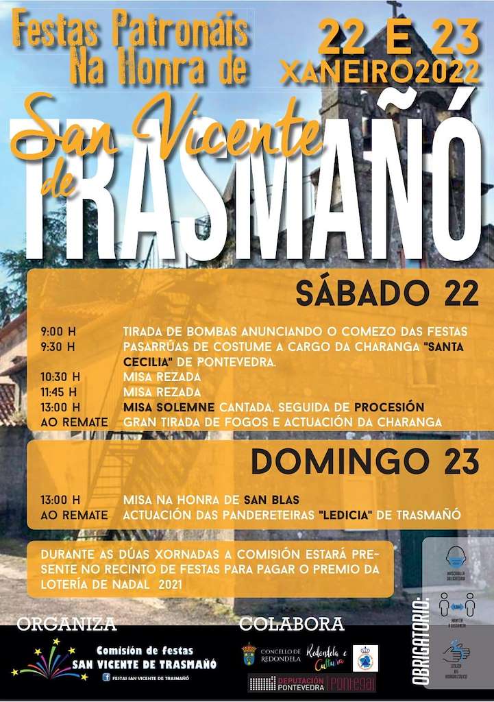 San Vicente de Trasmañó en Redondela