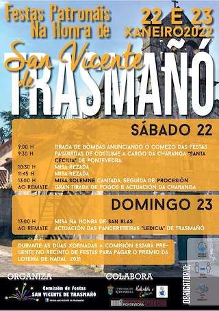 Fechas, información, programa, cartel, imágenes, mapa y ubicación de San Vicente de Trasmañó  en  Redondela