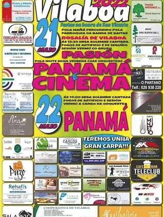 Fechas, información, programa, cartel, imágenes, mapa y ubicación de San Vicente de Vilaboa  en  Valdoviño