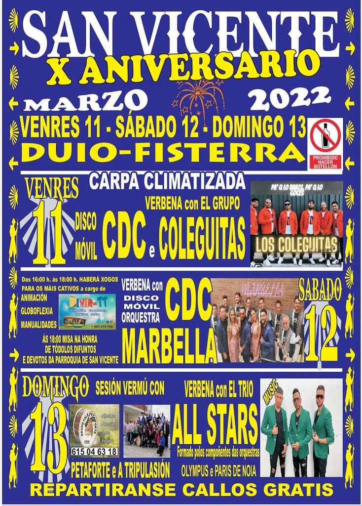 San Vicente y San Roque de Duio en Fisterra