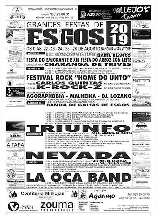 Fechas, información, programa, cartel, imágenes, mapa y ubicación de San Vítores  en  Esgos