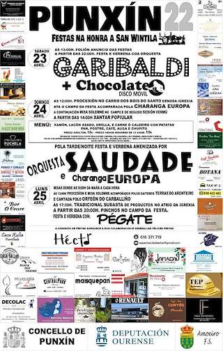 Fechas, información, programa, cartel, imágenes, mapa y ubicación de San Wintila  en  Punxín