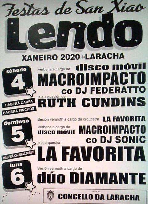 San Xiao de Lendo en Laracha