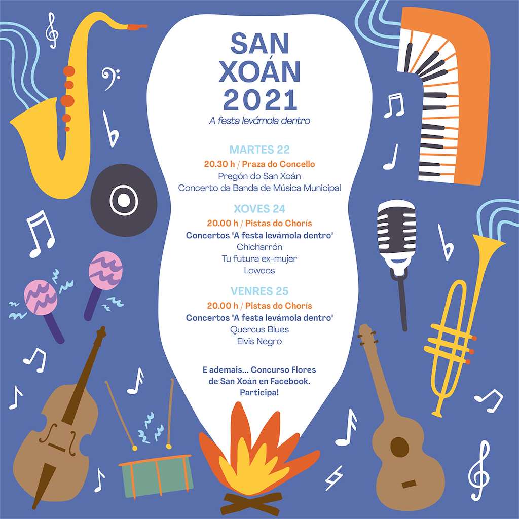 San Xoán Bautista (2024) en Carballo