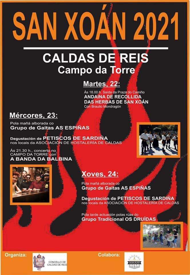 San Xoán (2024) en Caldas de Reis