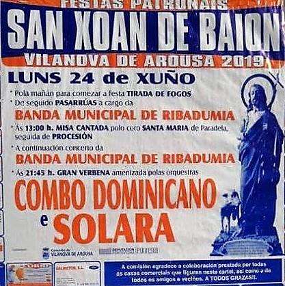 San Xoán de Baión (2024) en Vilanova de Arousa