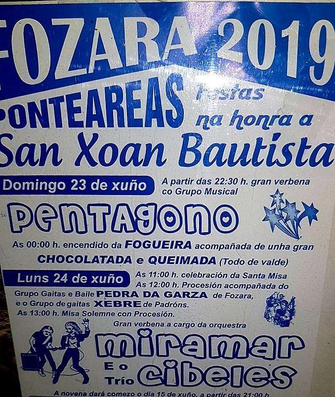 San Xoán de Fozara (2024) en Ponteareas