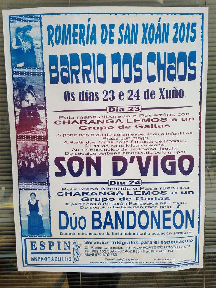 San Xoán de Os Chaos (2024) en Monforte de Lemos