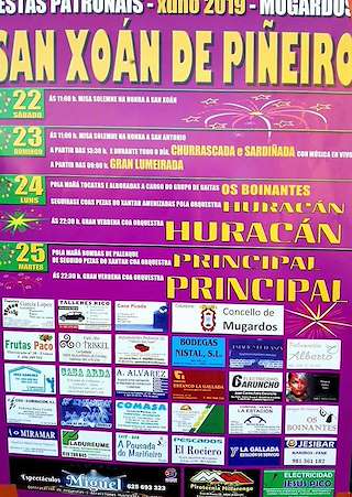 Fechas, información, programa, cartel, imágenes, mapa y ubicación de San Xoán de Piñeiro (2024)  en  Mugardos