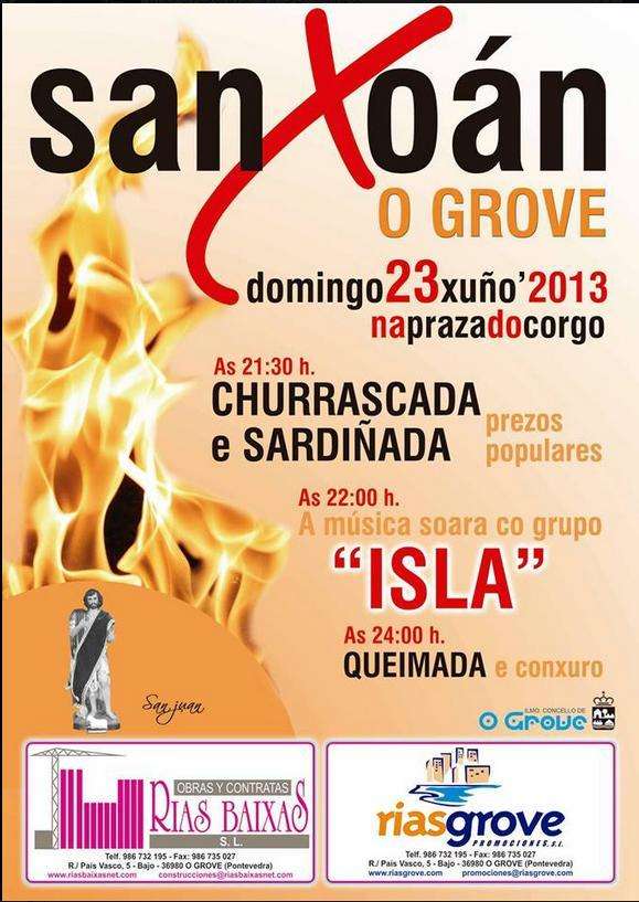 San Xoán de Virxe das Mareas (2024) en O Grove