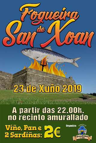 Fechas, información, programa, cartel, imágenes, mapa y ubicación de San Xoán do Recinto Amurallado (2024)  en  Salvaterra do Miño