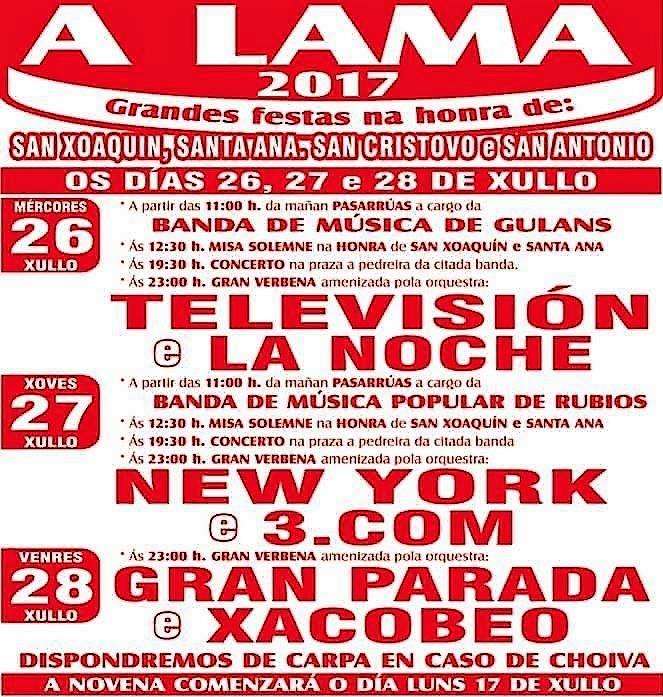 San Xoaquín e Santa Ana en A Lama