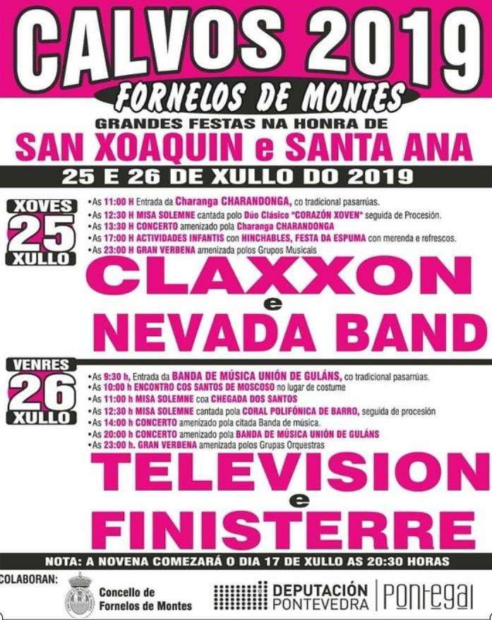 San Xoaquín y Santa Ana de San Adrián de Calvos en Fornelos de Montes